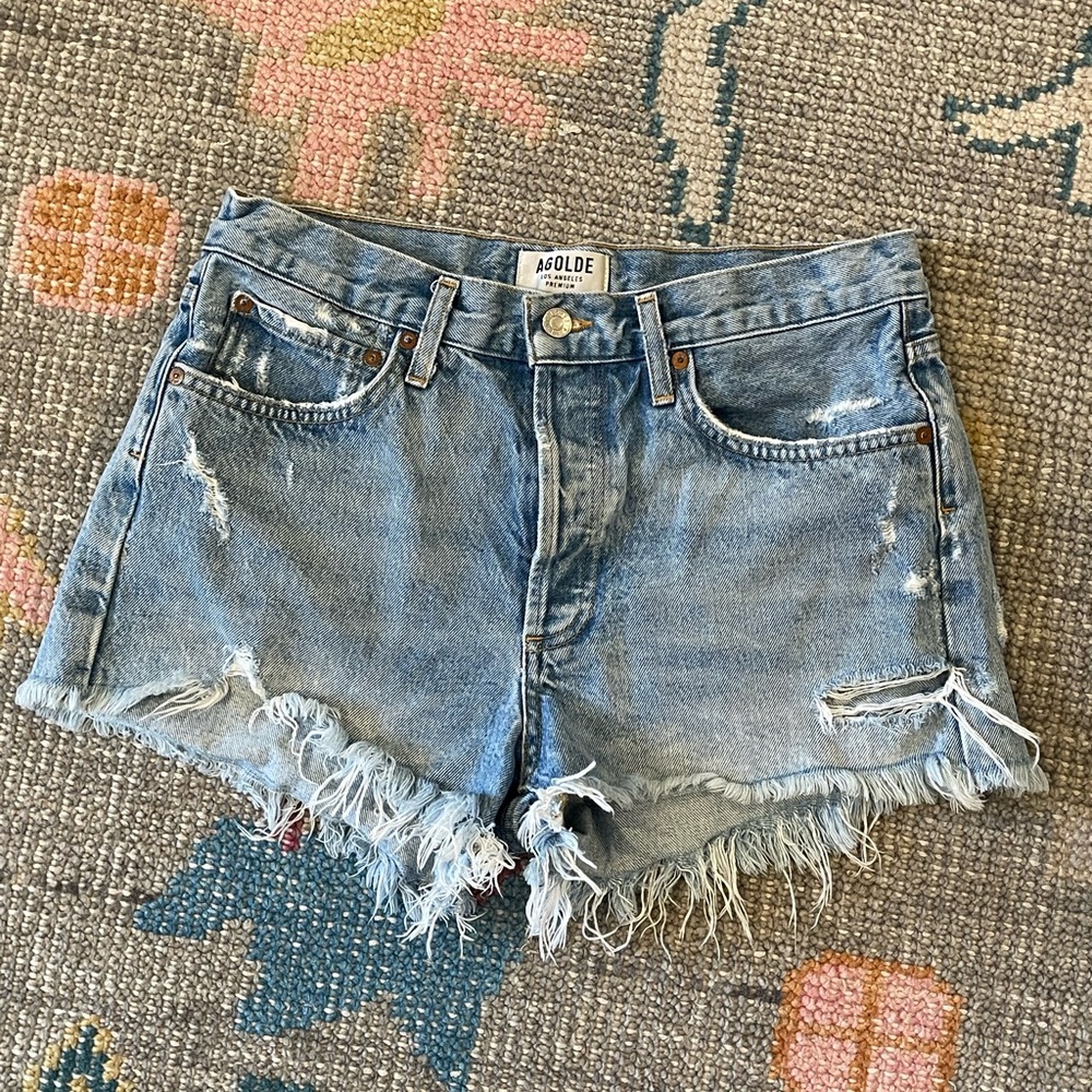 Agolde Parker cutoff shorts size 28 swapmeet color, EUC